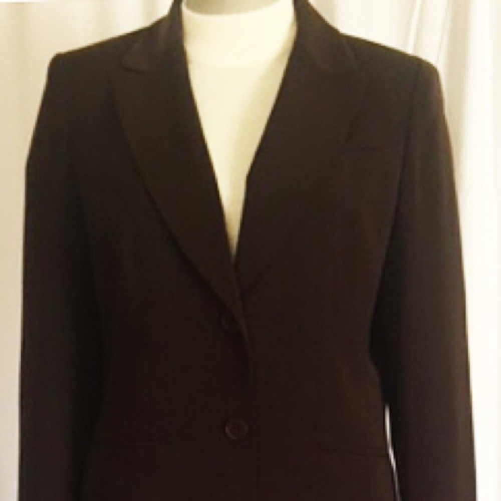 Retro Kasper 2-Pc Women’s Pant Suit 8 EUC